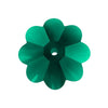 PRESTIGE Crystal, #3700 Margarita Flower Bead 14mm, Emerald (1 Piece)