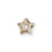 PRESTIGE Crystal, #3754 Star Flower Bead 5mm, Crystal Golden Shadow (1 Piece)