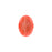 PRESTIGE Crystal, #4127 Fancy Oval Stone 30mm, Crystal Orange Ignite (1 Piece)
