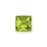 PRESTIGE Crystal, #4428 Square Fancy Stone 4mm, Citrus Green (1 Piece)
