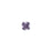 PRESTIGE Crystal, #4470 Cushion Fancy Stone 10mm, Crystal Purple Ignite (1 Piece)