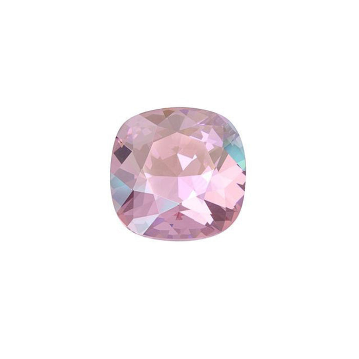PRESTIGE Crystal, #4470 Cushion Fancy Stone 10mm, Light Rose Ignite (1 Piece)