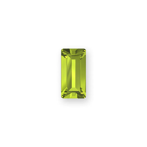 PRESTIGE 4501 4 X 2mm Baguette Fancy Stone Citrus Green
