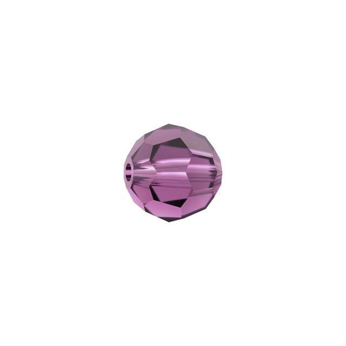 PRESTIGE Crystal, #5000 Swarovski Round Bead 6mm, Amethyst (1 Piece)