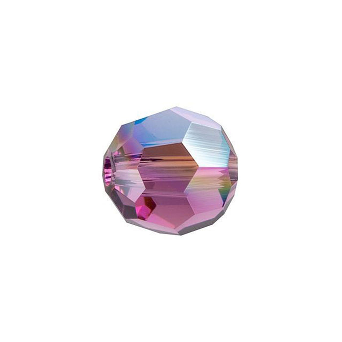 PRESTIGE Crystal, #5000 Swarovski Round Bead 8mm, Amethyst Shimmer (1 Piece)
