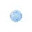 PRESTIGE Crystal, #5000 Round Bead 8mm, Aquamarine (1 Piece)