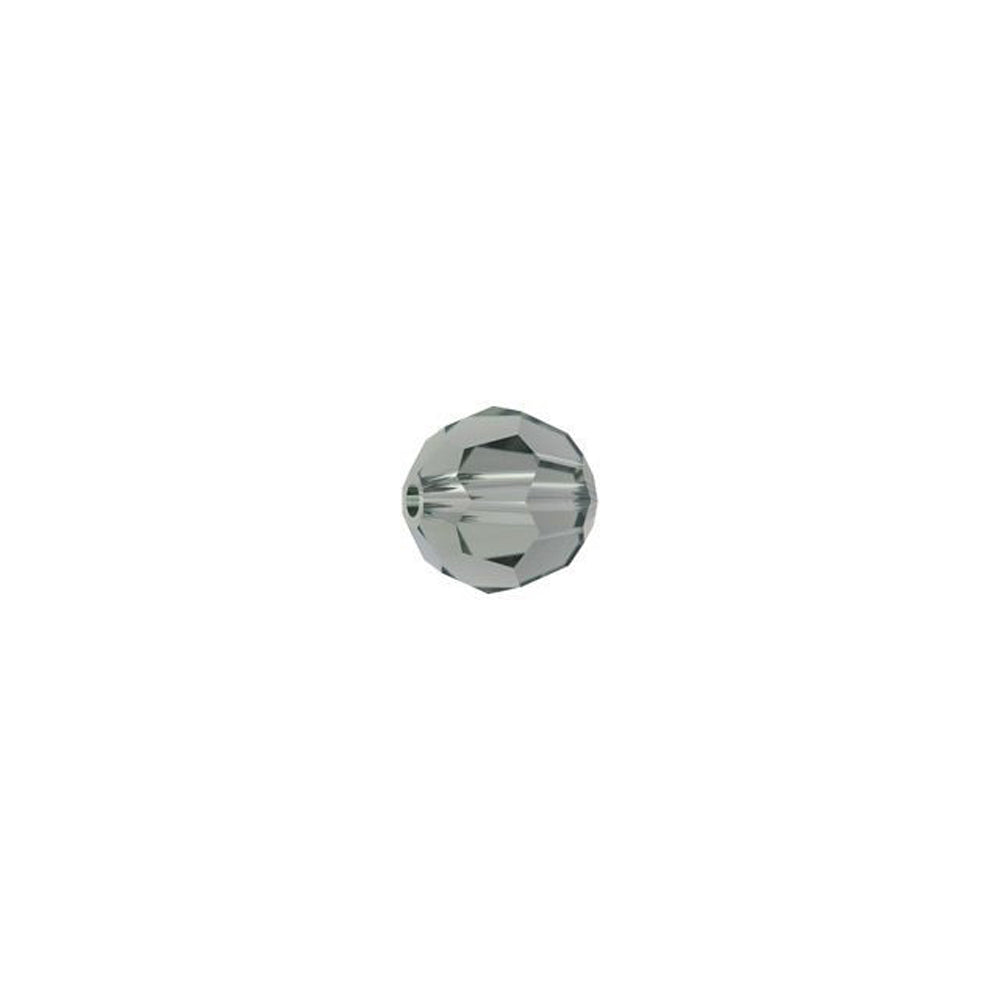 PRESTIGE Crystal, #5000 Round Bead 4mm, Black Diamond (1 Piece)