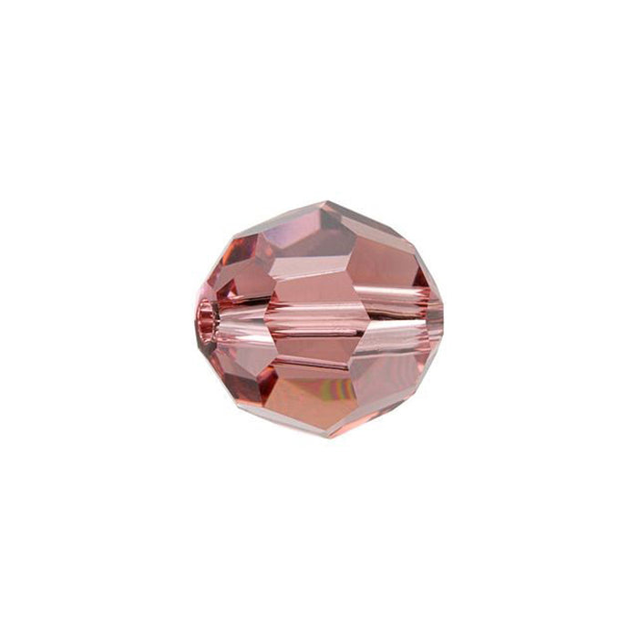 PRESTIGE Crystal, #5000 Round Bead Faceted, Blush Rose (1 Piece)