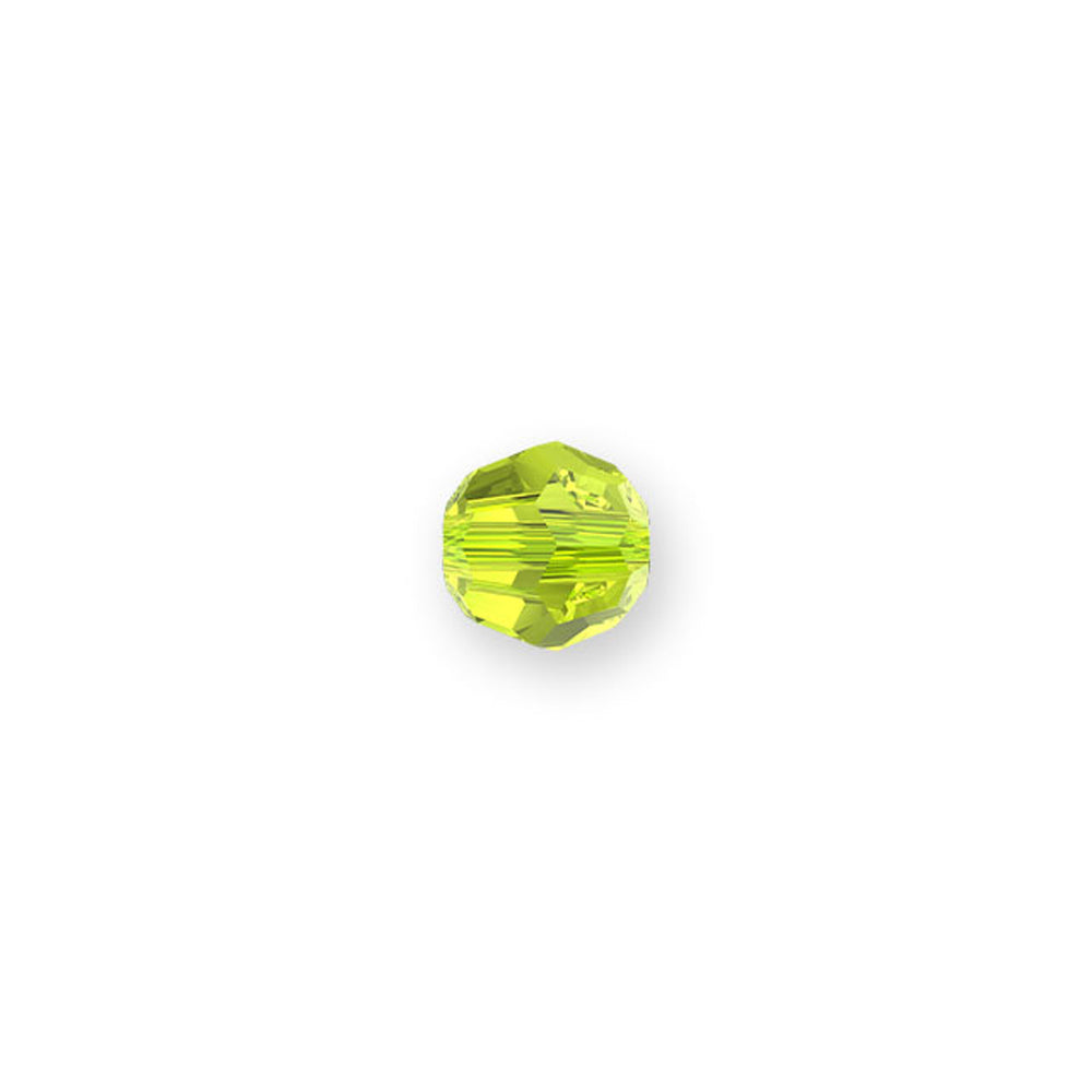 PRESTIGE Crystal, #5000 Round Bead 4mm, Citrus Green (1 Piece)