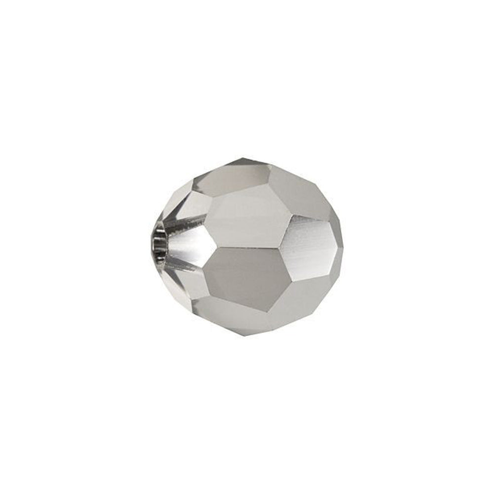 PRESTIGE Crystal, #5000 Round Bead 8mm, Crystal Light Chrome (1 Piece)