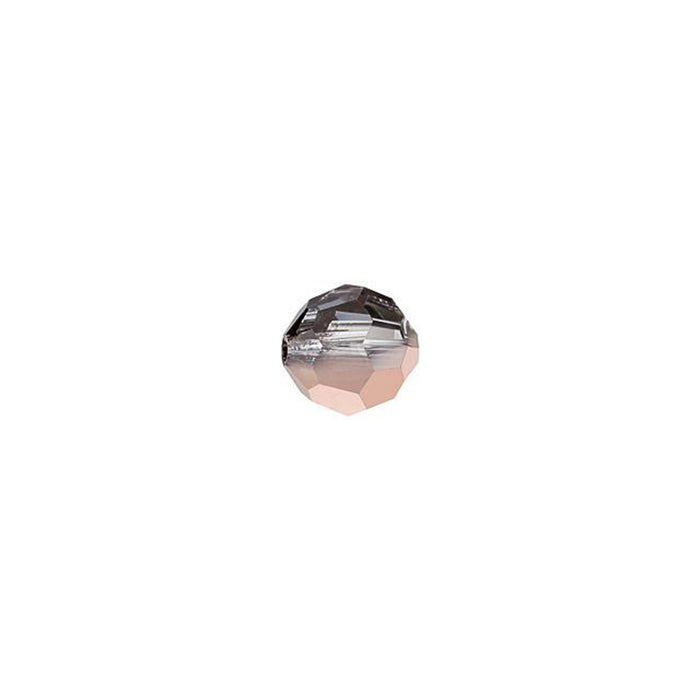 PRESTIGE Crystal, #5000 Swarovski Round Bead 4mm, Crystal Rose Gold (1 Piece)