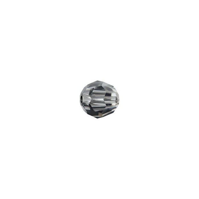 PRESTIGE Crystal, #5000 Round Bead 4mm, Crystal Silver Night (1 Piece)