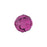 PRESTIGE Crystal, #5000 Round Bead 8mm, Fuchsia (1 Piece)