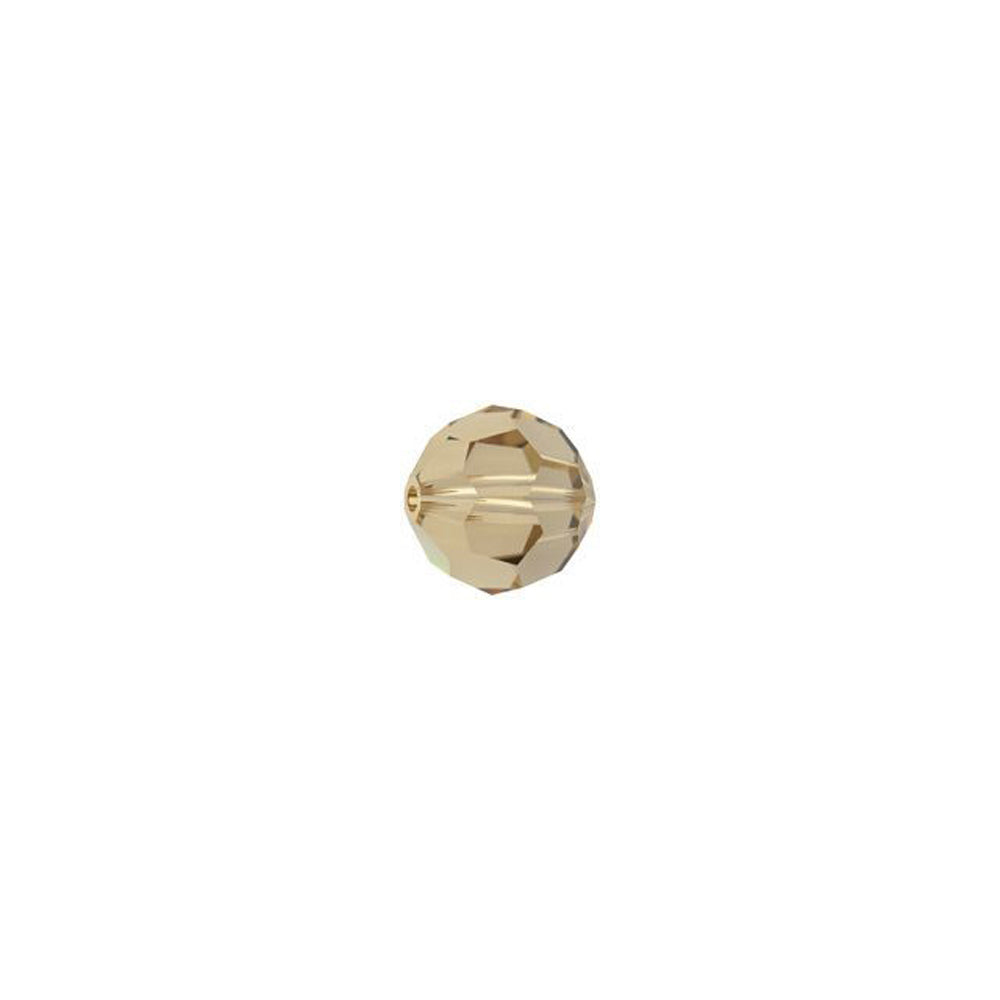 PRESTIGE Crystal, #5000 Round Bead 4mm, Light Colorado Topaz (1 Piece)