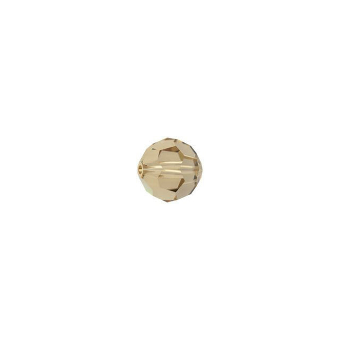 PRESTIGE Crystal, #5000 Round Bead 4mm, Light Colorado Topaz (1 Piece)