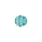 PRESTIGE Crystal, #5000 Swarovski Round Bead 6mm, Light Turquoise (1 Piece)