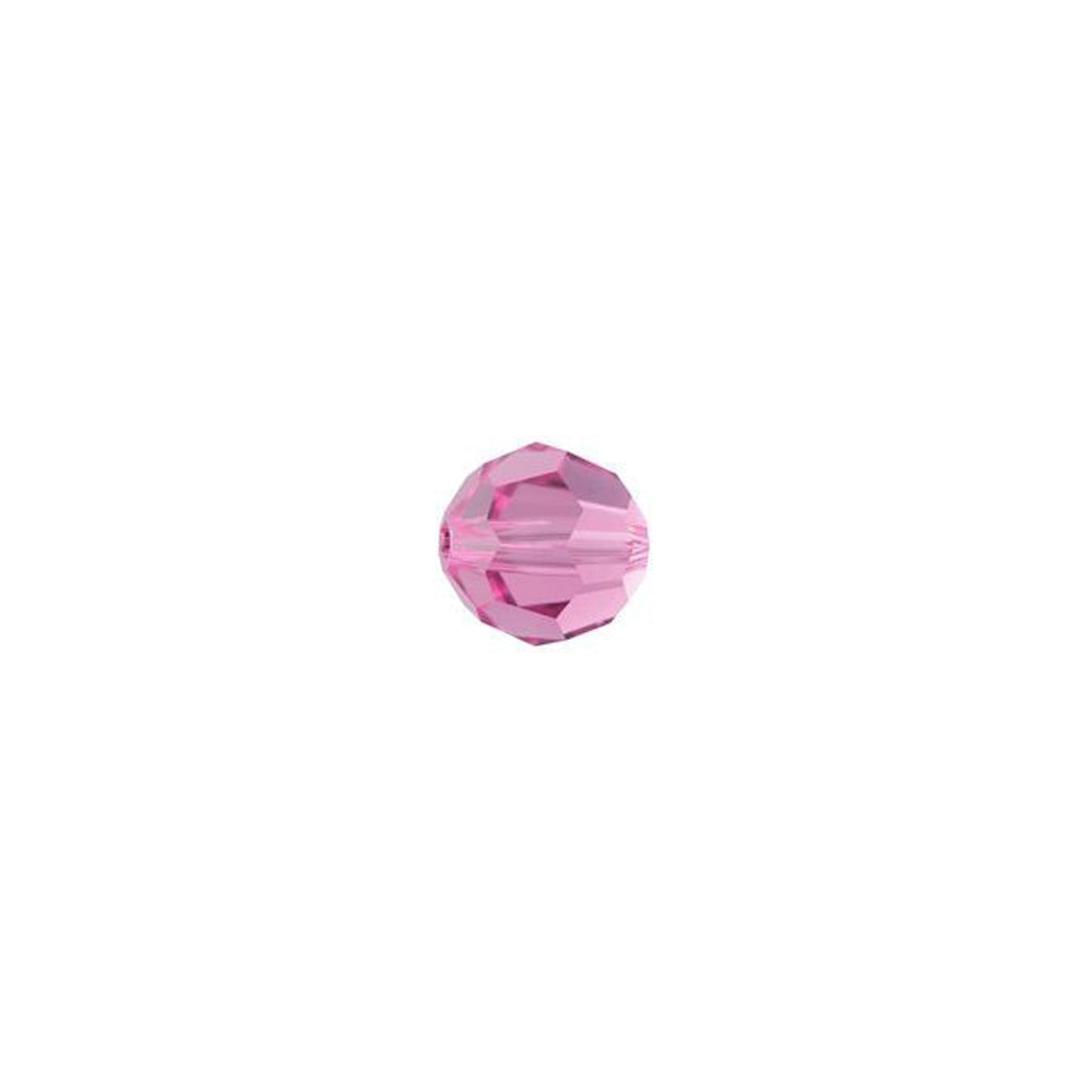 PRESTIGE Crystal, #5000 Swarovski Round Bead 4mm, Rose (1 Piece)