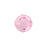 PRESTIGE Crystal, #5000 Round Bead 8mm, Light Rose (1 Piece)