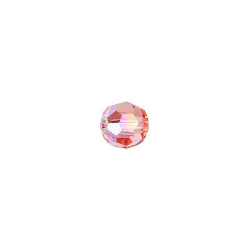 PRESTIGE Crystal, #5000 Round Bead 4mm, Peach Shimmer (1 Piece)