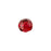 PRESTIGE Crystal, #5000 Swarovski Round Bead 6mm, Scarlet (1 Piece)