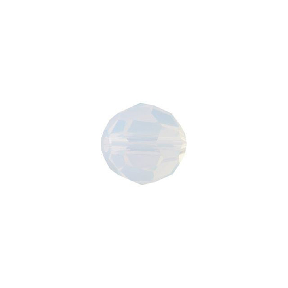 PRESTIGE Crystal, #5000 Swarovski Round Bead 6mm, White Opal (1 Piece)