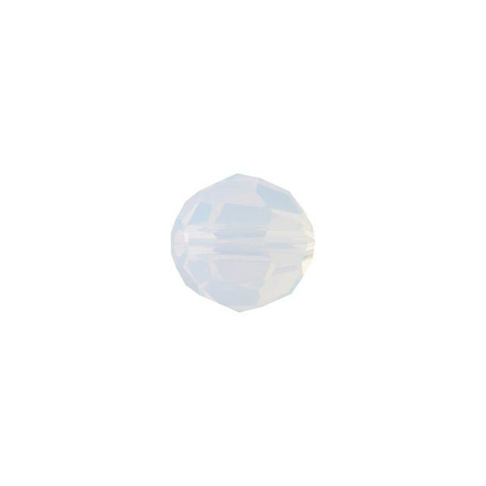 PRESTIGE Crystal, #5000 Swarovski Round Bead 6mm, White Opal (1 Piece)