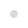 PRESTIGE Crystal, #5000 Swarovski Round Bead 6mm, White Opal (1 Piece)