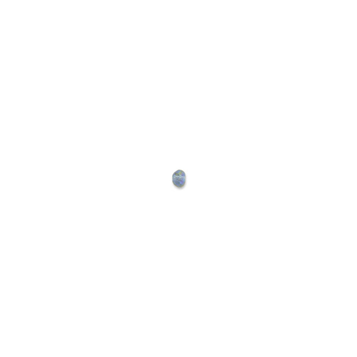 PRESTIGE Crystal, #5040 Briolette Bead 4mm, Aquamarine Shimmer 2X (1 Piece)