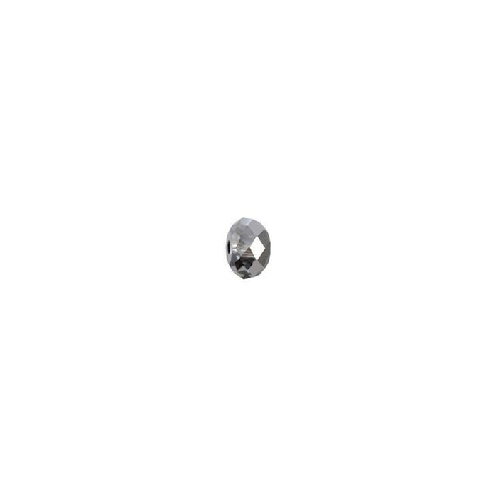 PRESTIGE Crystal, #5040 Briolette Bead 4mm, Crystal Silver Night (1 Piece)