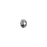 PRESTIGE Crystal, #5040 Briolette Bead 6mm, Crystal Silver Night (1 Piece)