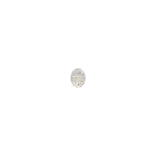 PRESTIGE Crystal, #5040 Swarovski Briolette Bead 4mm, Crystal Silver Shade (1 Piece)