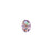 PRESTIGE Crystal, #5040 Briolette Bead 8mm, Light Amethyst Shimmer 2X (1 Piece)