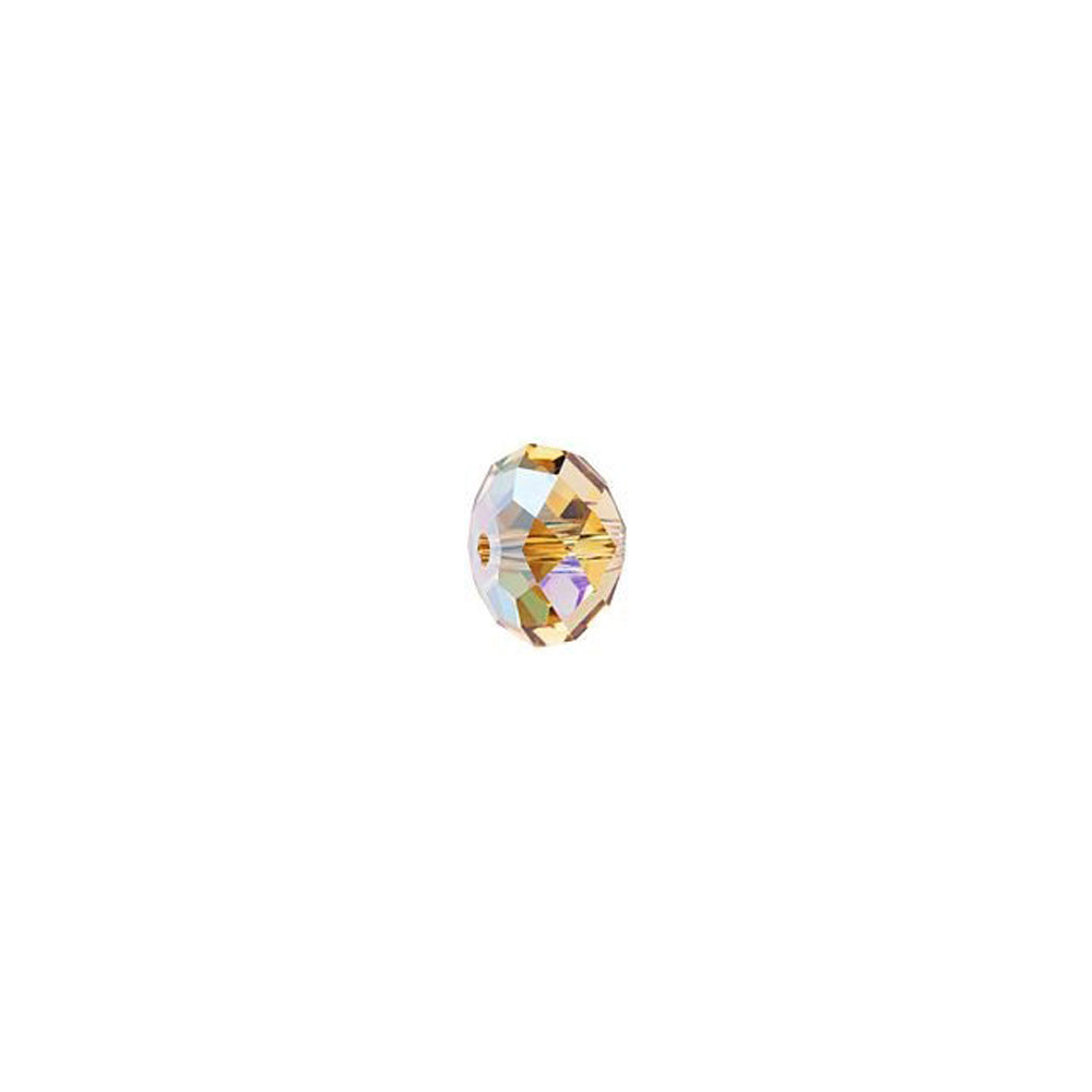 PRESTIGE Crystal, #5040 Briolette Bead 6mm, Light Colorado Topaz Shimmer 2X (1 Piece)