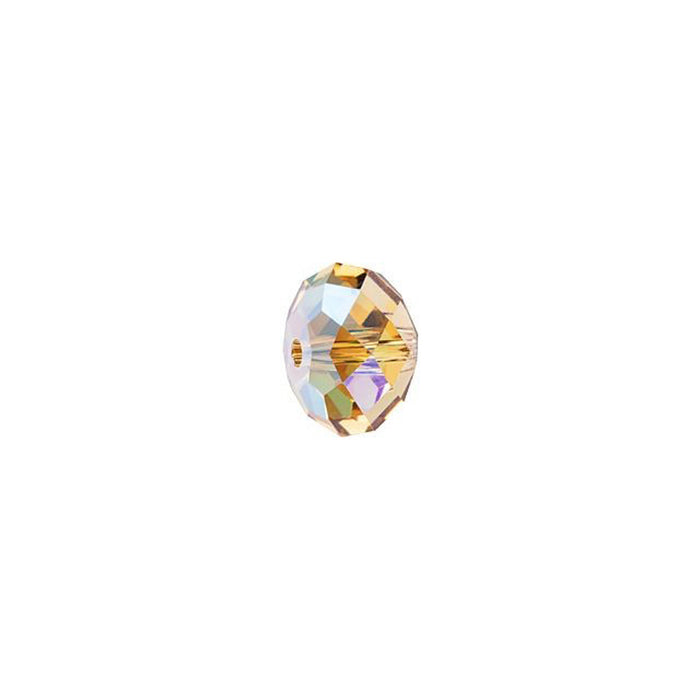 PRESTIGE Crystal, #5040 Briolette Bead 8mm, Light Colorado Topaz Shimmer 2X (1 Piece)