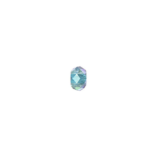 PRESTIGE Crystal, #5042 Briolette XL Hole Bead 6mm, Aqua Shimmer 2X (1 Piece)
