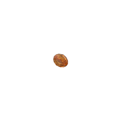 PRESTIGE Crystal, #5044 Olive Bead 5x4mm, Light Amber (1 Piece)