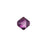 PRESTIGE Crystal, #5328 Bicone Bead 6mm, Amethyst Blend (1 Piece)