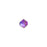 PRESTIGE Crystal, #5328 Bicone Bead 4mm, Amethyst Shimmer 2X (1 Piece)