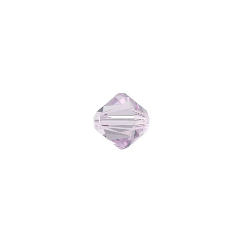 PRESTIGE Crystal, #5328 Bicone Bead 5mm, Light Amethyst (1 Piece)