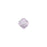 PRESTIGE Crystal, #5328 Bicone Bead 5mm, Light Amethyst (1 Piece)