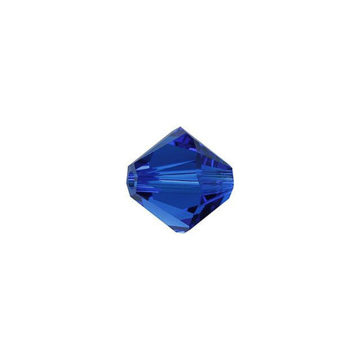 PRESTIGE Crystal, #5328 Swarovski Bicone Bead 6mm, Capri Blue (1 Piece)