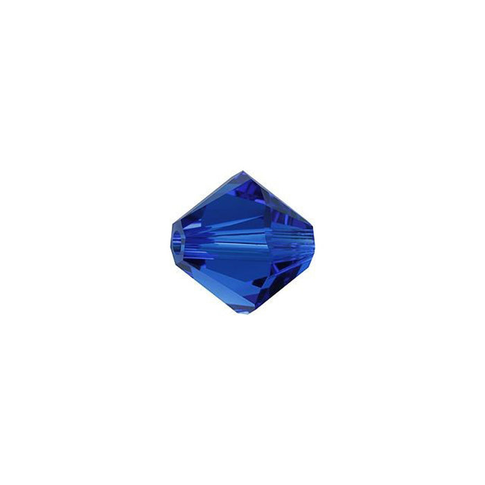 PRESTIGE Crystal, #5328 Swarovski Bicone Bead 6mm, Capri Blue (1 Piece)