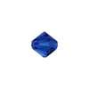 PRESTIGE Crystal, #5328 Swarovski Bicone Bead 6mm, Capri Blue (6 Pieces)