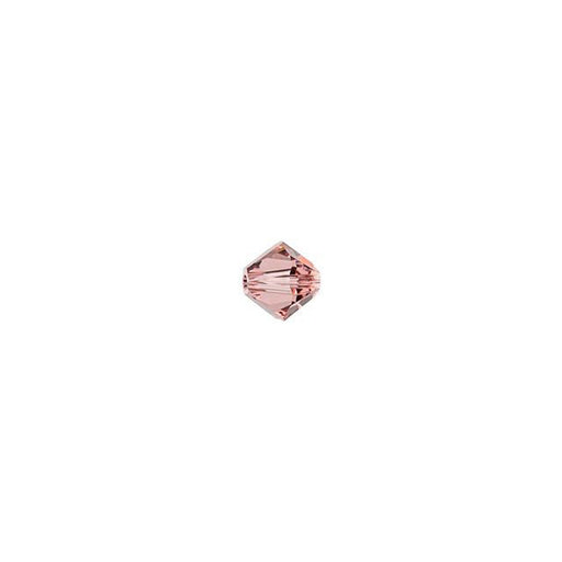PRESTIGE Crystal, #5328 Bicone Bead 3mm, Blush Rose (1 Piece)