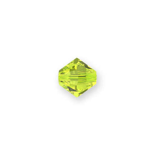PRESTIGE Crystal, #5328 Swarovski Bicone Bead 6mm, Citrus Green (1 Piece)