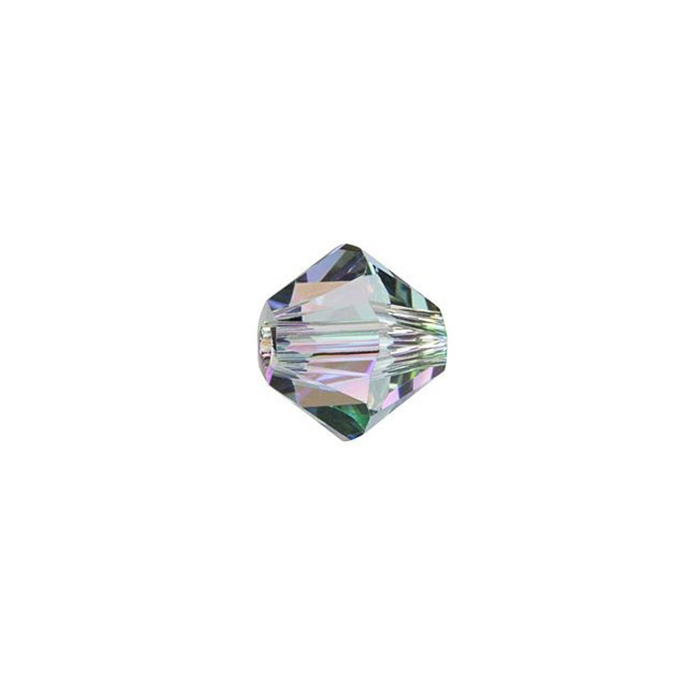 PRESTIGE Crystal, #5328 Bicone Bead 6mm, Crystal Paradise Shine (1 Piece)