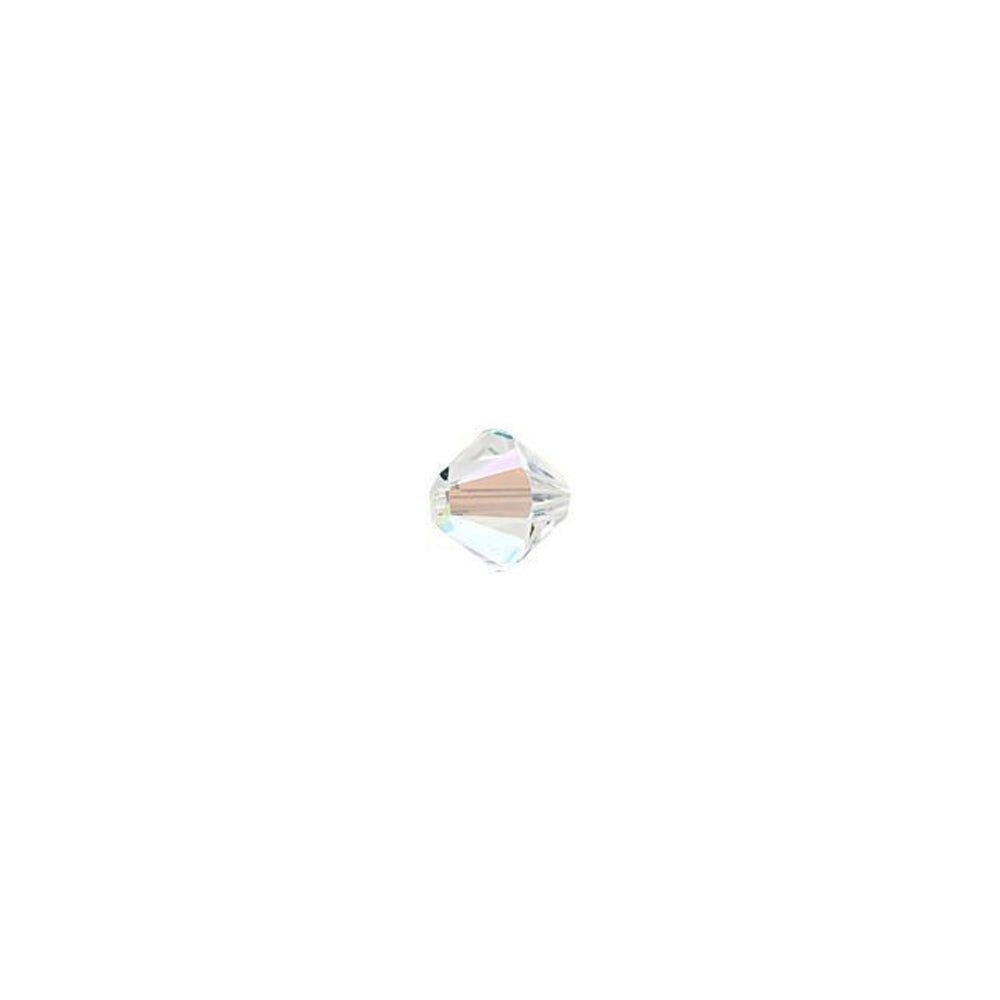 PRESTIGE Crystal, #5328 Bicone Bead 3mm, Crystal Shimmer (1 Piece)
