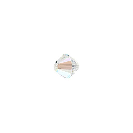 PRESTIGE Crystal, #5328 Bicone Bead 4mm, Crystal Shimmer (1 Piece)