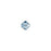 PRESTIGE Crystal, #5328 Bicone Bead 4mm, Denim Blue (1 Piece)