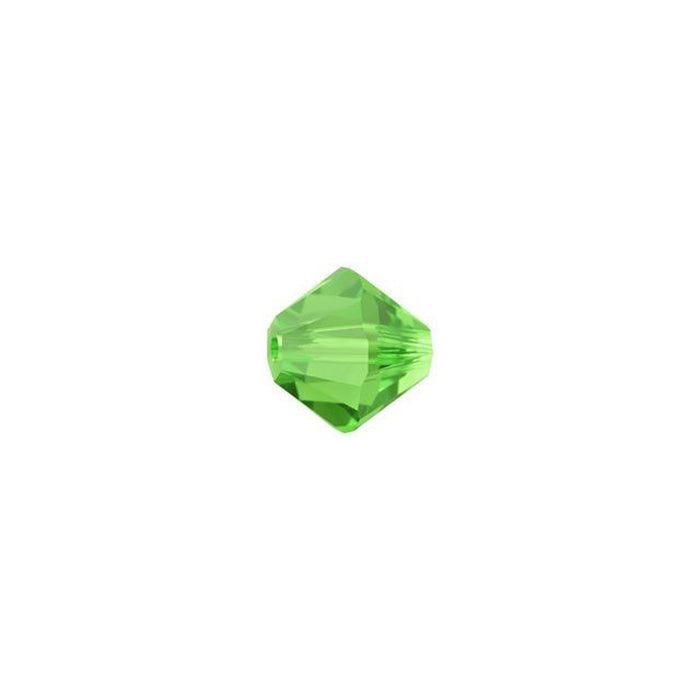 PRESTIGE Crystal, #5328 Bicone Bead 4mm, Fern Green (1 Piece)